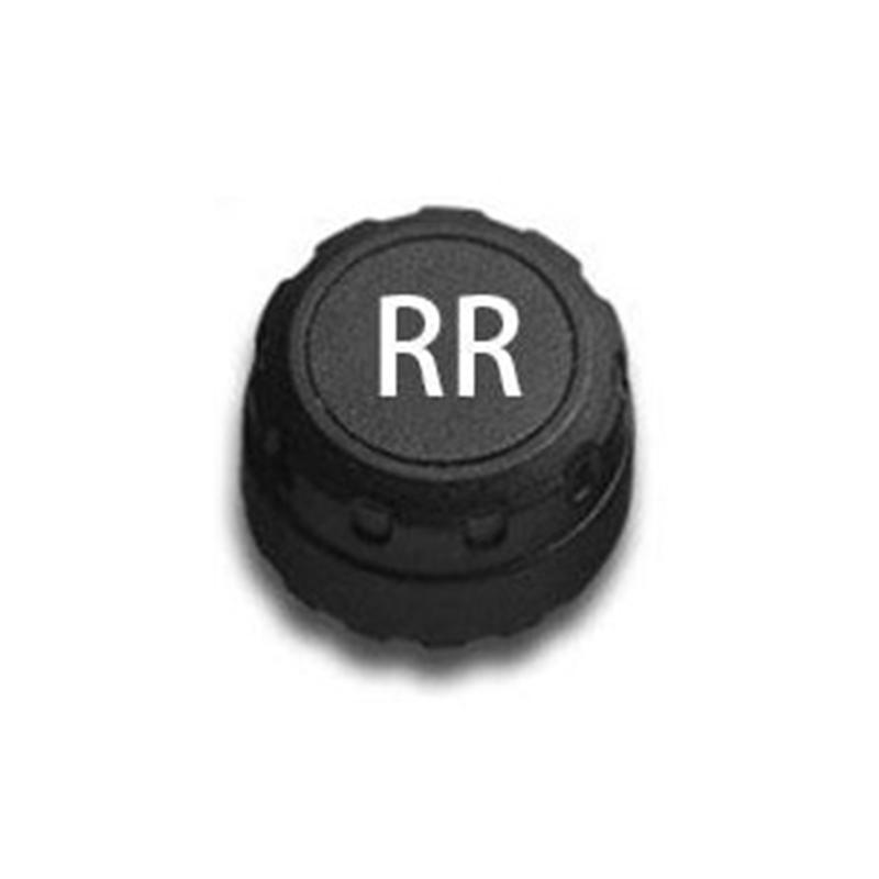 for Smart Car Tire Pressure Monitoring System TPMS Solar Power USB Automotive Security Alarm Wireless Tyre Sensor Car Solar RR Right Rear gray kuangdhr02