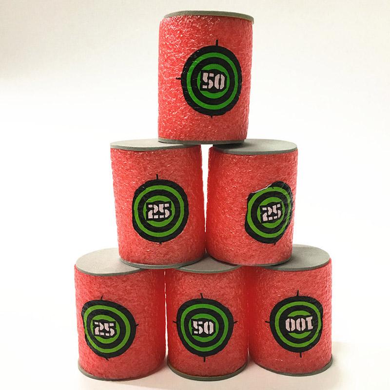 7,2 см, 100 шт. для Nerf, мягкие пули, дартс, круглая головка, запасная губка, дротики, детский игрушечный пистолет, пули для бластеров NERF N-Strike red Phone Case CSWO02
