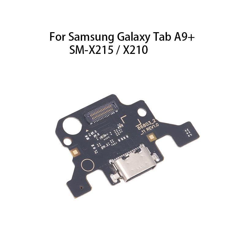 OEM USB Charge Port Jack Dock Connector Charging Board Flex Cable For Samsung Galaxy Tab A9+ SM-X215 / X210 gray Mobile phone parts specialist