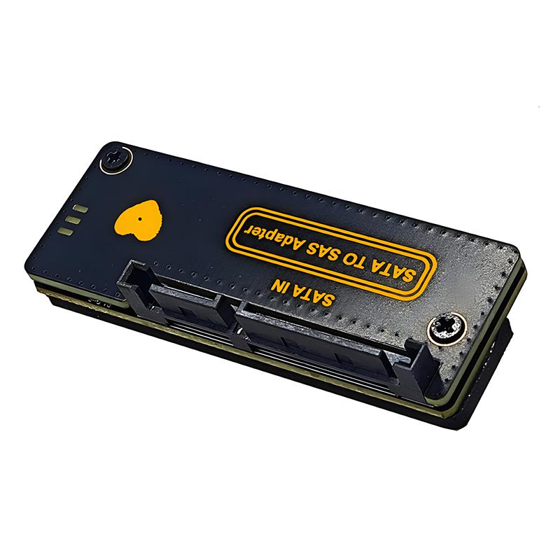 SATA 3.0 на SAS SSD Карта расширения SATA 22PIN на SAS 29PIN Адаптер-конвертер Твердотельный накопитель Внешний соединительный кабель Sata 7+15PIN black Good Household Items