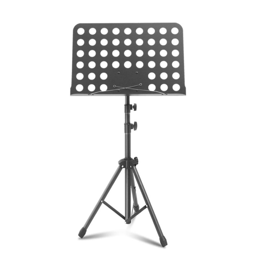 Adjustable Height Sheet Music Stand Portable Music Book Holder Music Score Tripod Stand  Guitar чёрный Senmhoo