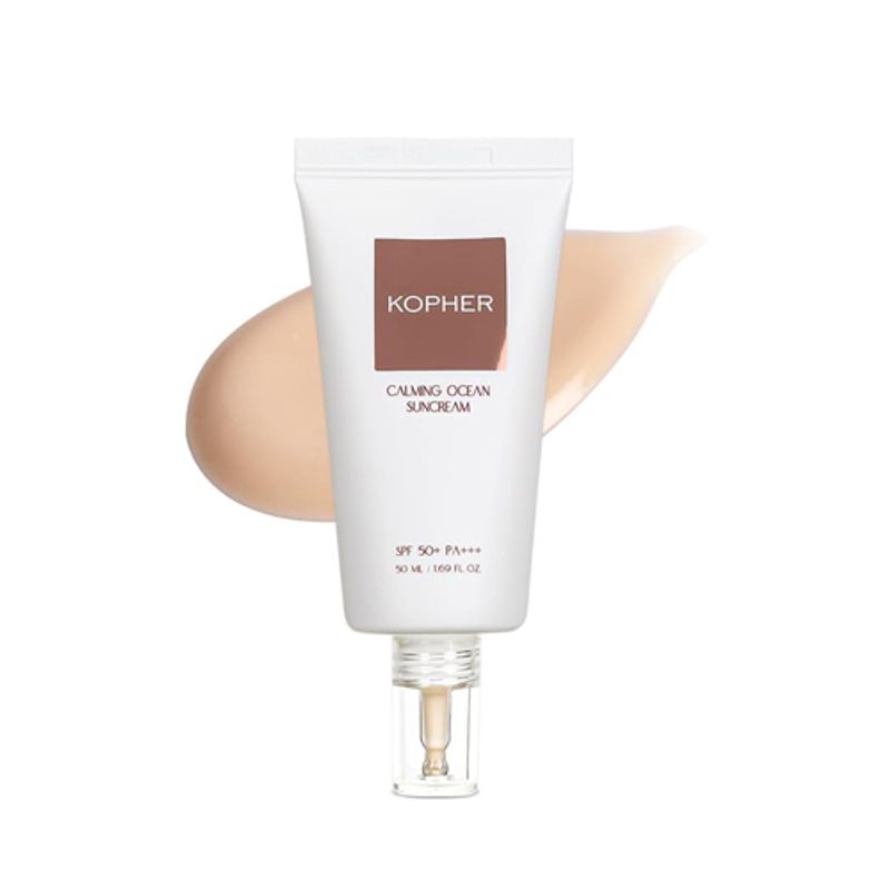 [Kopher] Успокаивающий солнцезащитный крем для лица и тела 50 мл beige