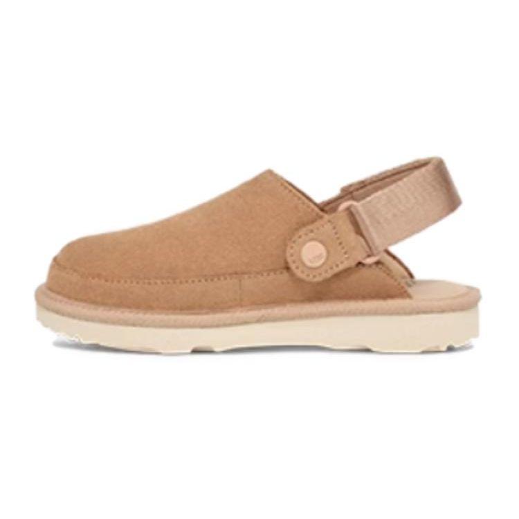 UGG Fashion Круглый носок Детские тапочки Детские тапочки Светло-серо-коричневые 1159770K-DRI 32.5 brown