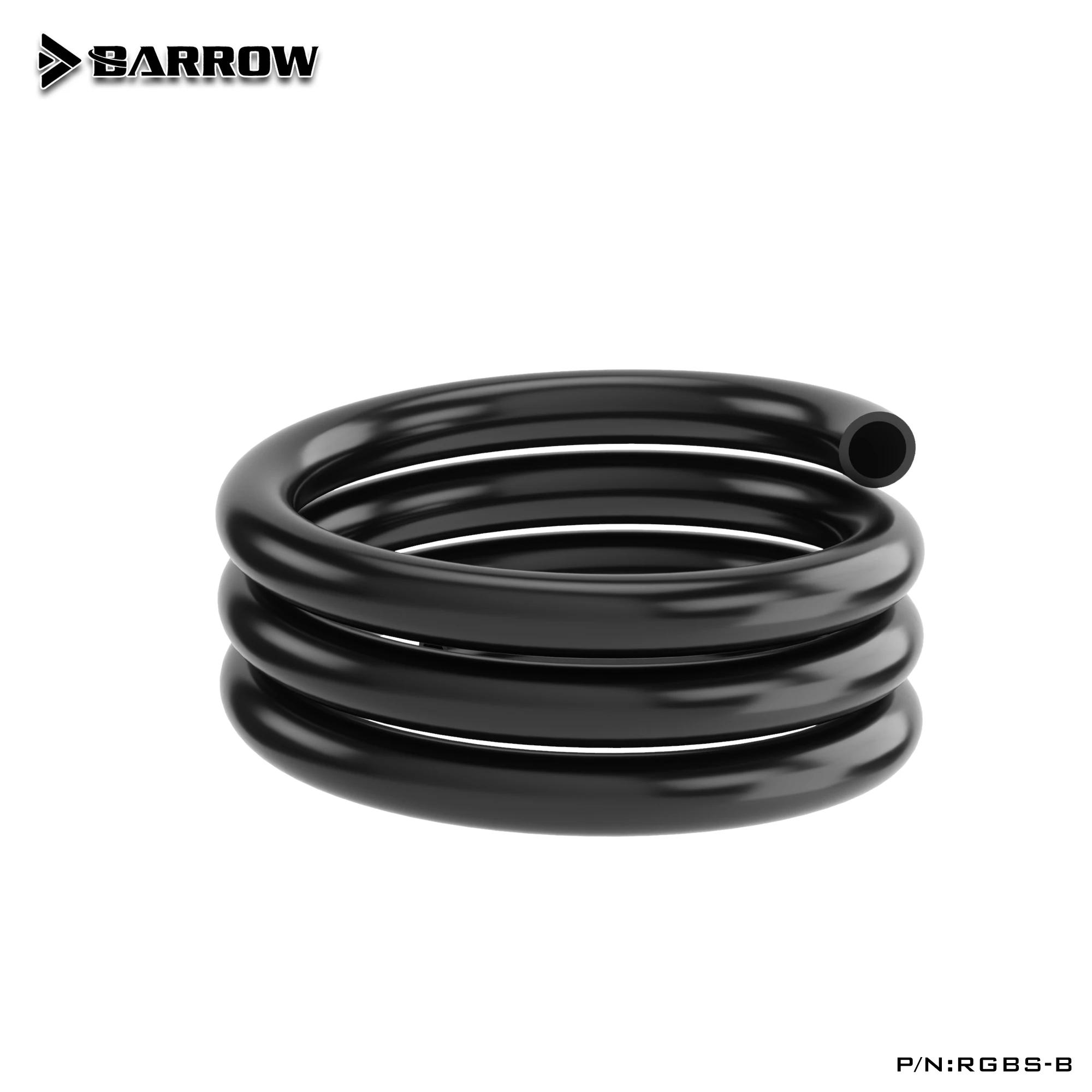 BARROW Мягкая ПВХ трубка для водяного охлаждения ID9.5мм+OD12.7мм/ID10мм+OD16мм/ID13мм+OD19мм Шланг для процессорного водяного охлаждения ПК Black-ID9.5-OD12.7mm black Ricard03