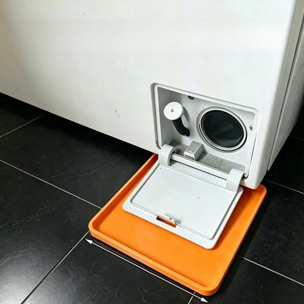 Detachable Washing Machine Drain Tray Plastic Leak Catch Pan  Laundry Room Use оранжевый SHSjiuyan
