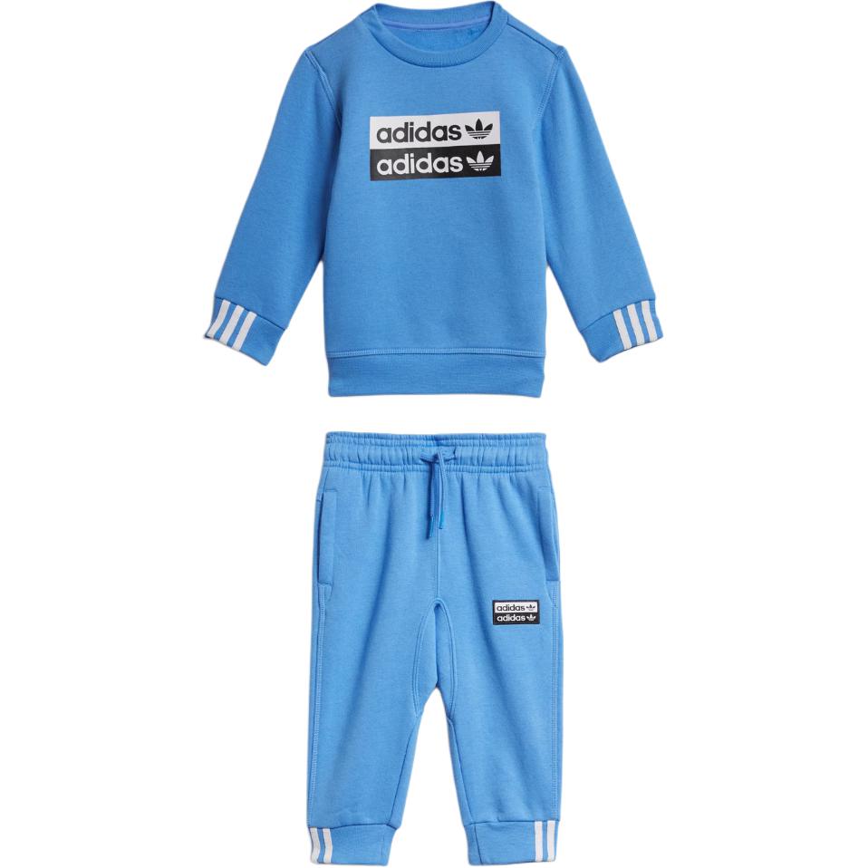 Adidas Originals Детская повседневная спортивная одежда Свитшот с круглым вырезом Средний ED7720 92 gray