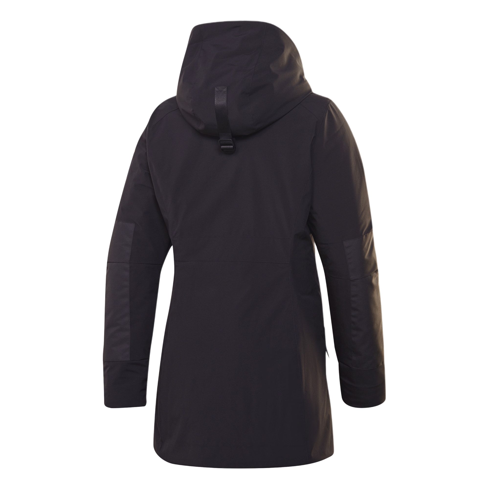 Женские пуховики Reebok Черный с капюшоном Утепленный FU1693-BLACK L black