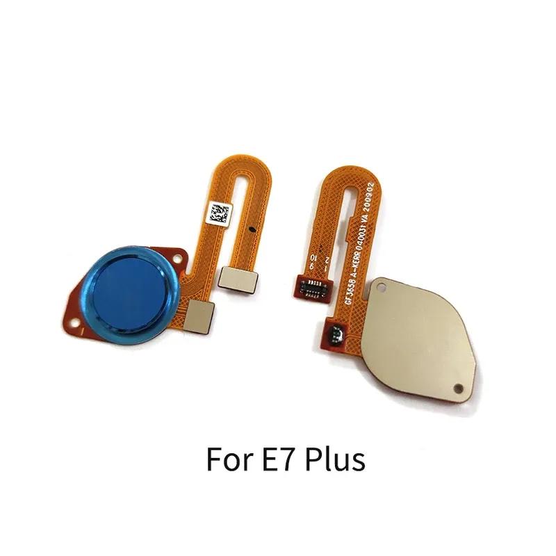 For Motorola Moto E7 plus power home button fingerprint sensor flex cable repair parts For E7 Grey brown Electronic Repair Parts