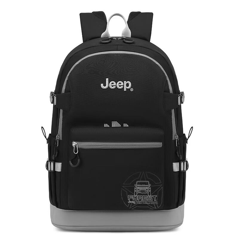 Мужской рюкзак JEEP для активного отдыха, деловых поездок, для ноутбука gray