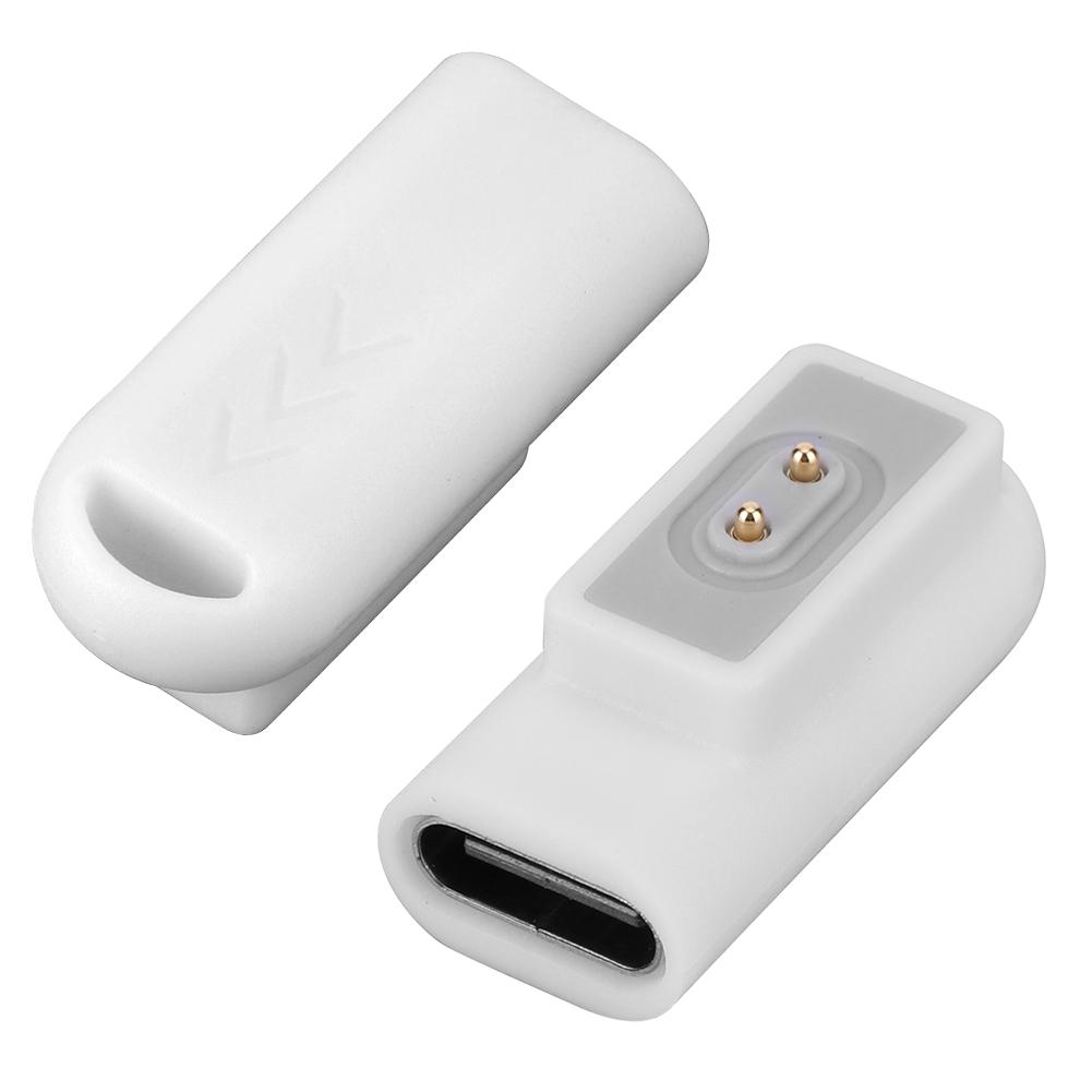 Адаптер USB-C (мама) на для Xiaomi Smartwatch (папа) Тип C на Адаптер для зарядки для Xiaomi Mi Band 8 Pro/8 для Redmi Watch 4 3 white Femme Couture