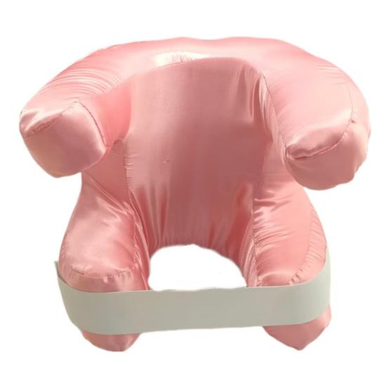Подушка Beauty Pillow Satin предотвращает появление морщин благодаря съемной моющейся наволочке с эффектом памяти, поддерживает комфорт при чтении телевизора в постели, подушка для глубокого сна розовый yuzhouda