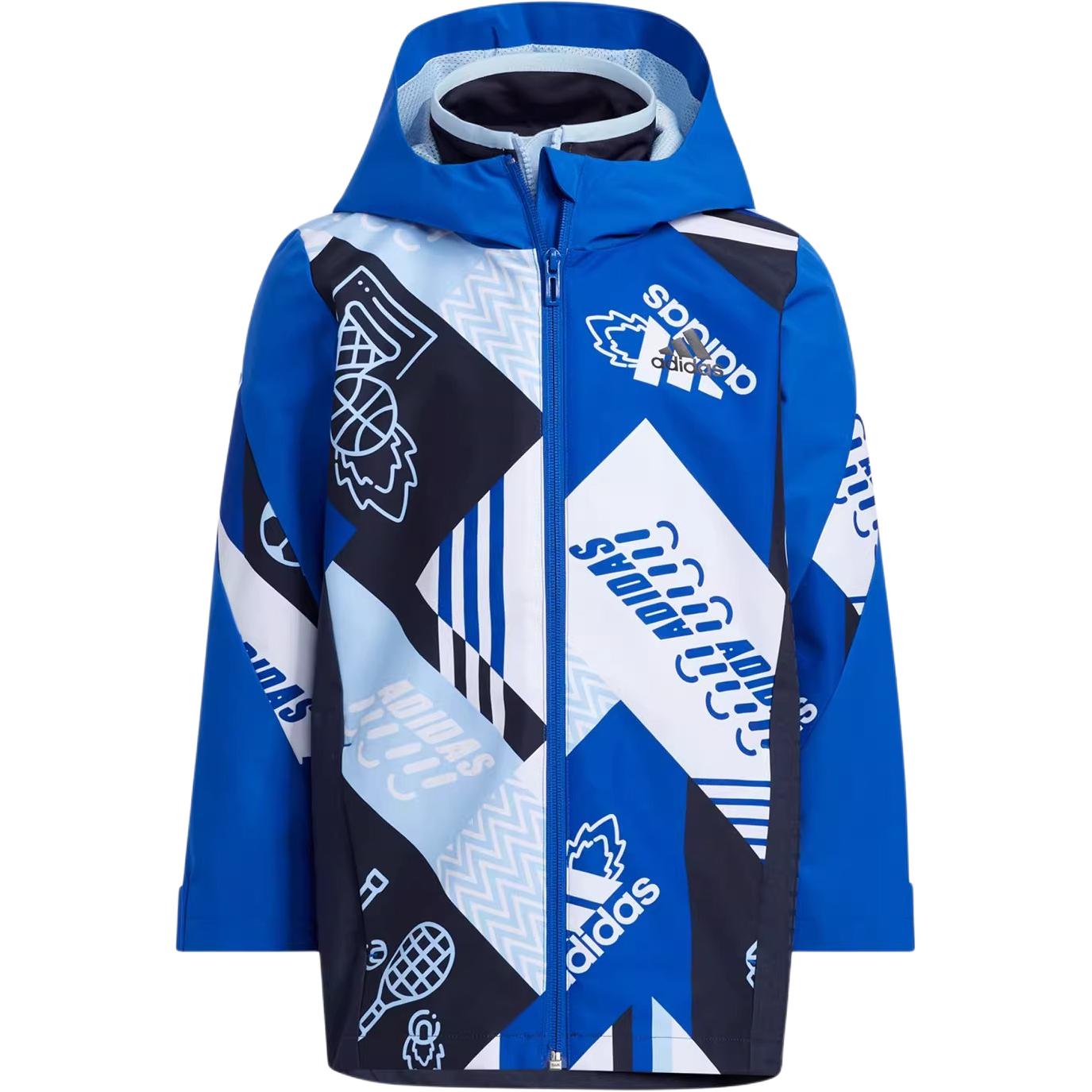 Куртки и пальто Adidas Синие Детские Возраст 3-7 Лет HD9967 128 blue