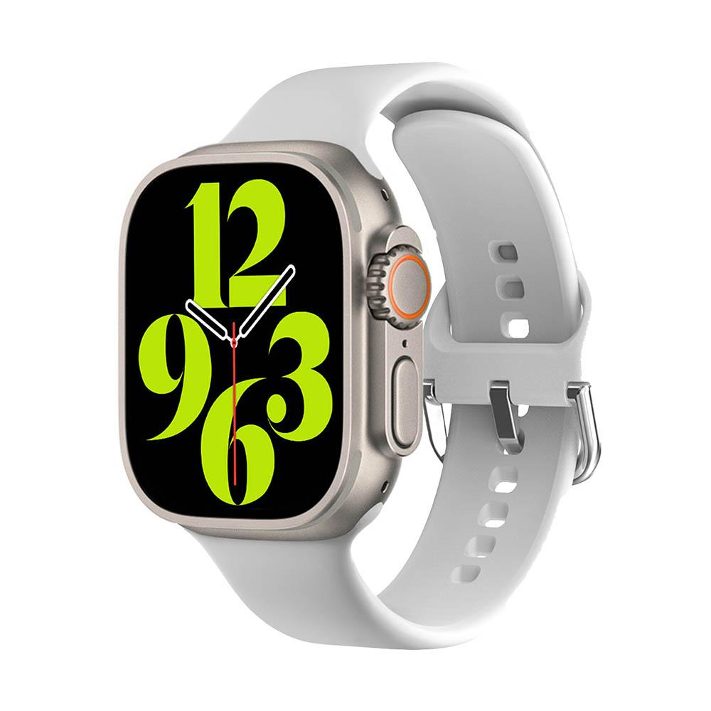 2.04  Amoled экран Hello Watch 3 умные часы Ultra Series 8 49 мм компас 4 ГБ памяти пульсометр электронная книга для мужчин и женщин умные часы gray BWwatchTop