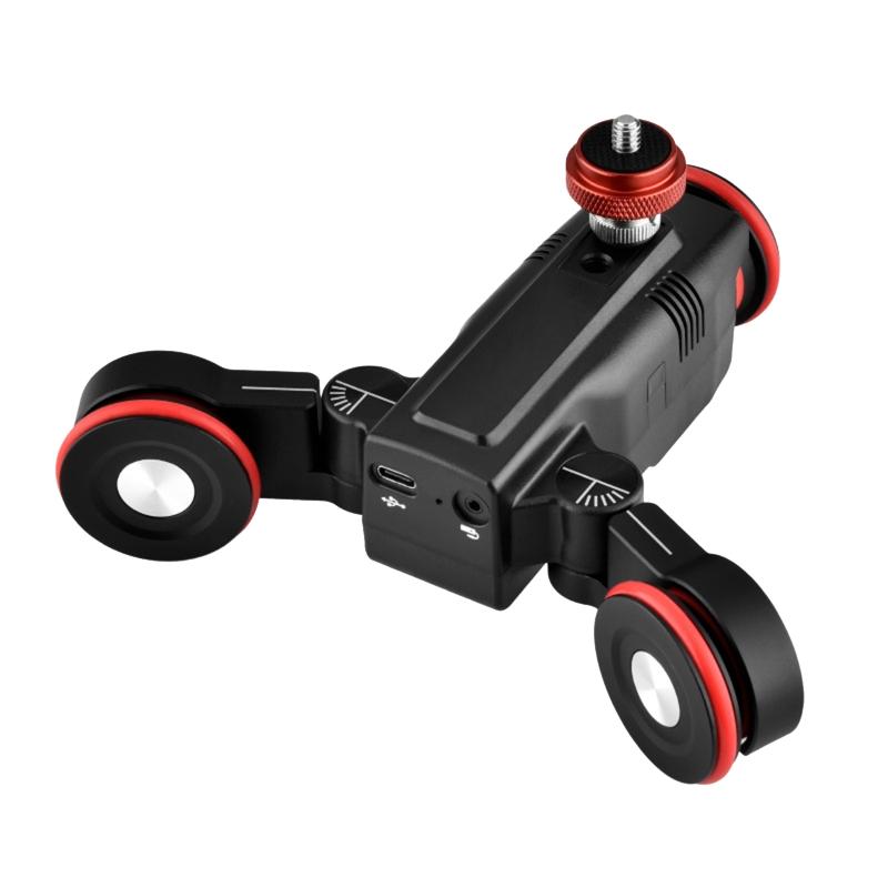 L5i Auto Camera Video Electric Motor Track Sliders Rail System Remote Control for DSLR Camera Photography Accessory black TOOLFULL