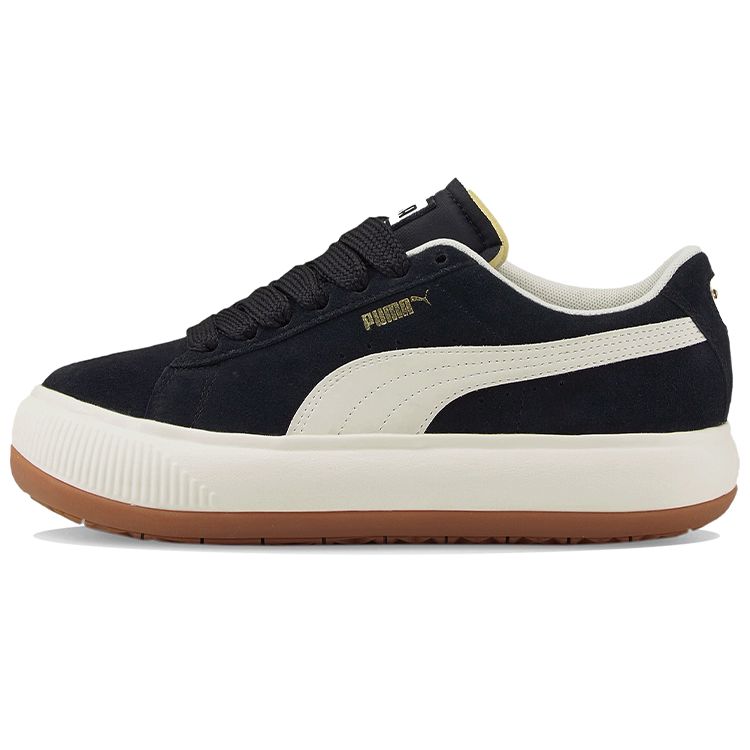 Puma Замша Маю вверх женские черные зефирные жвачки 381650-05 EU 35.5 black