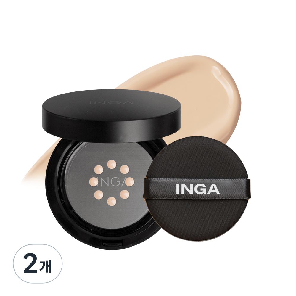 Тональный крем INGA Tattoo Cushion Foundation 15 г, 22N Neutral Bay..., 2 шт. beige