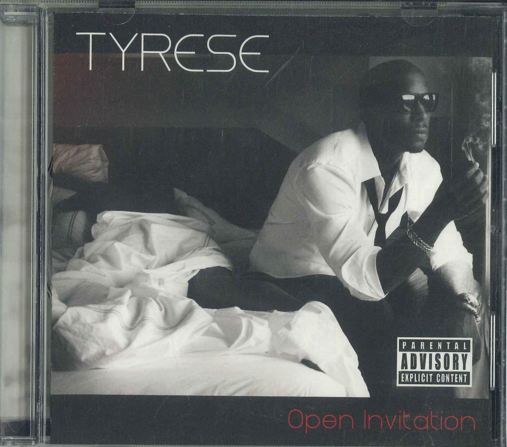 CD TYRESE - Открытое приглашение 0804879356257 EMI 2011 US Rap & Hip-Hop/R&B Б/у gray RecordCityJP
