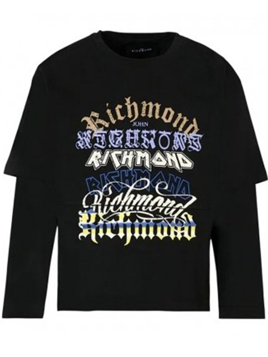Лонгслив JOHN RICHMOND RBA25200TS/BLACK