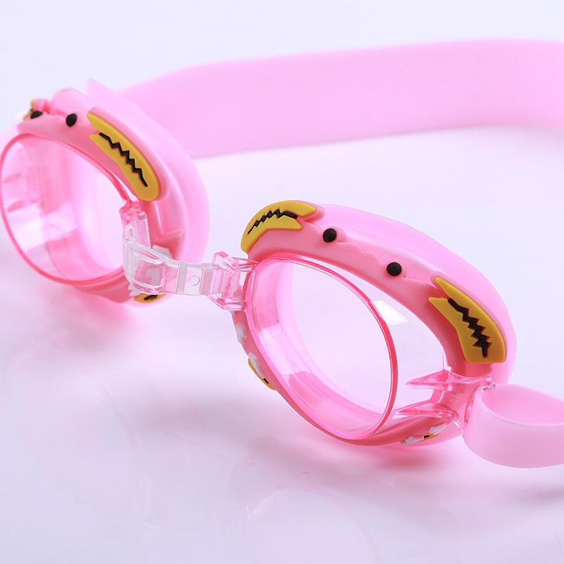 Детские плавательные очки с дельфином и крабом pink Freedom Outdoors