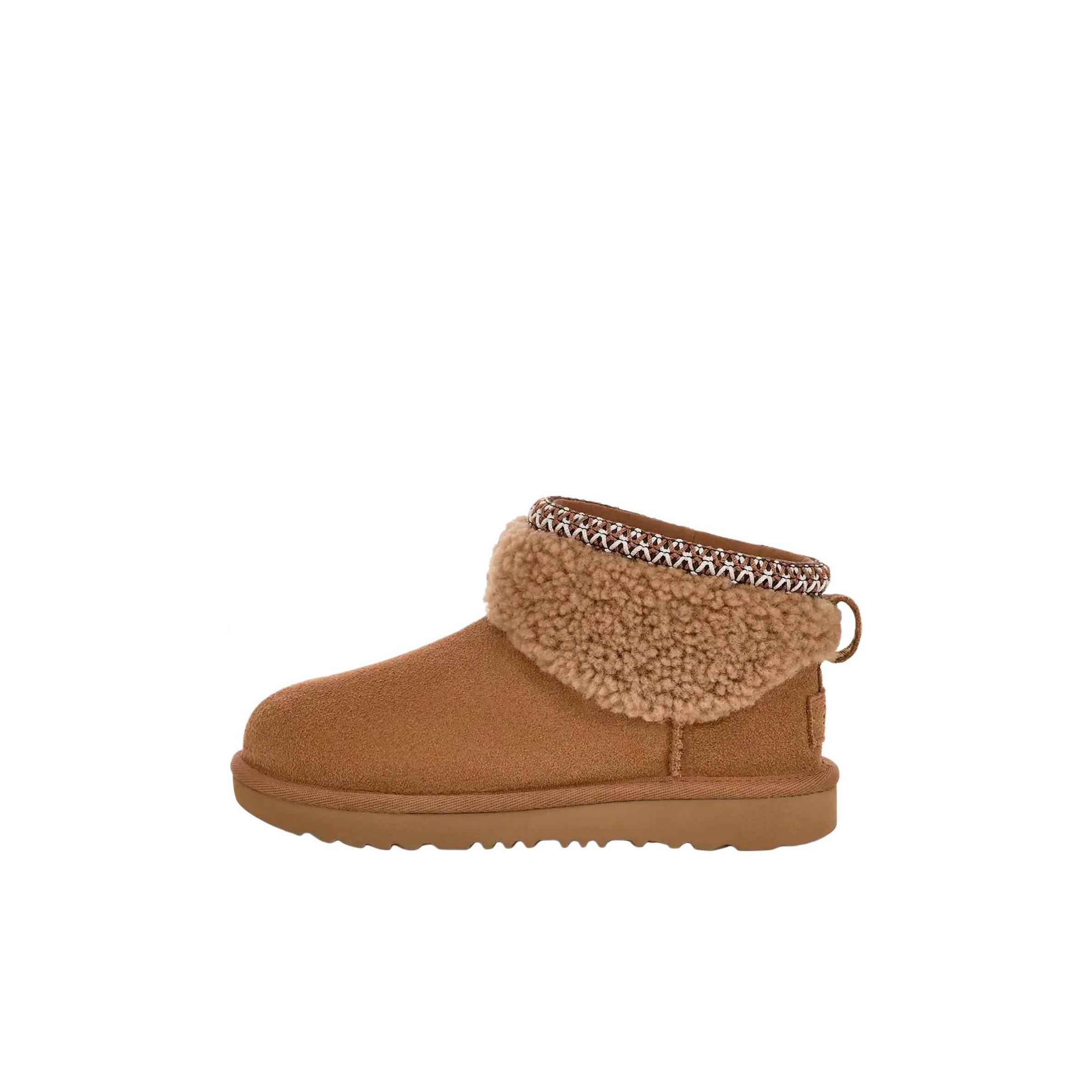 UGG Classic Ultra Mini Удобные Мягкие Нескользящие Износостойкие Короткие Сапоги Детские сапоги Коричневые 1157730K-CHE 36 brown