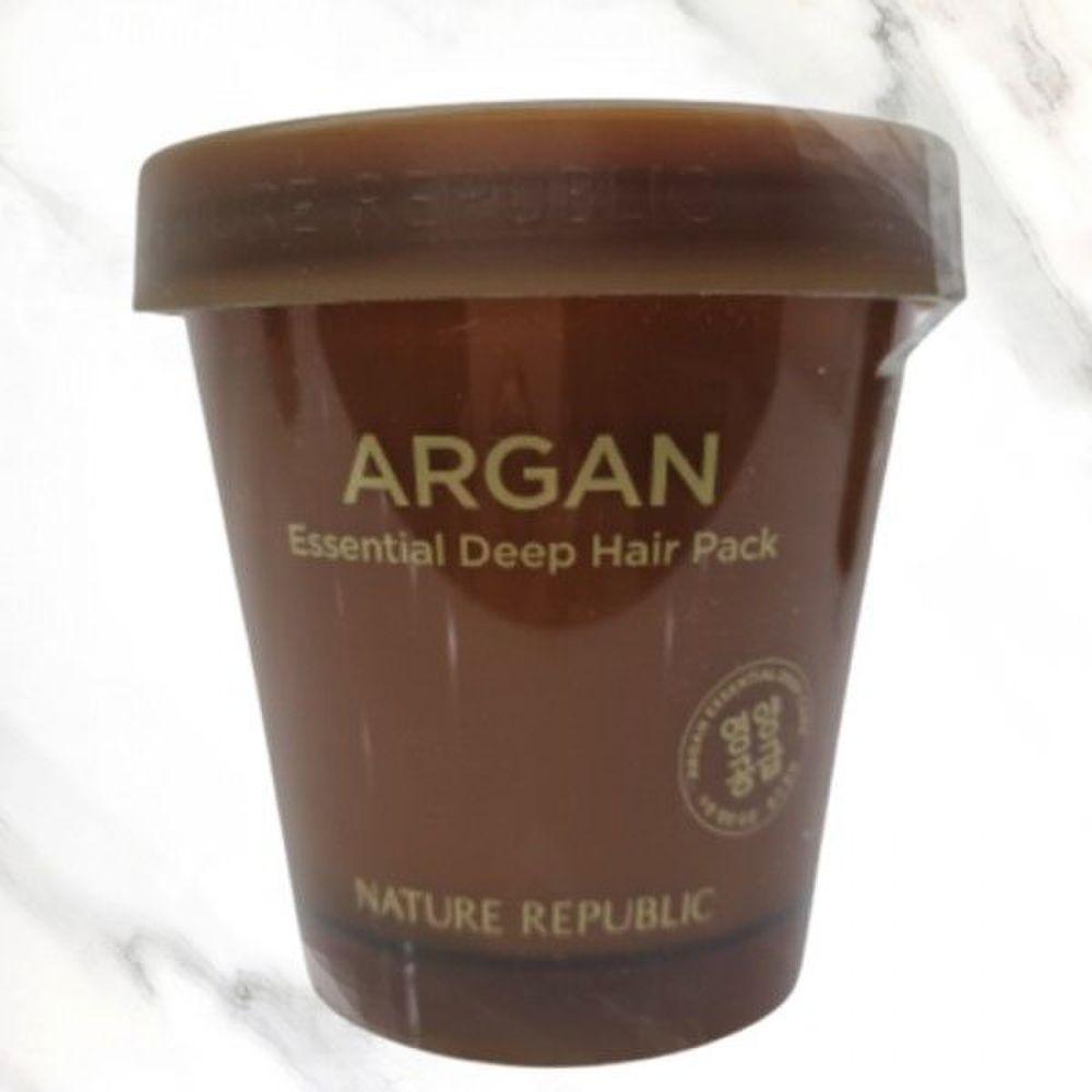 Nature Republic Argan Deep Care Hair Mask 200 мл black