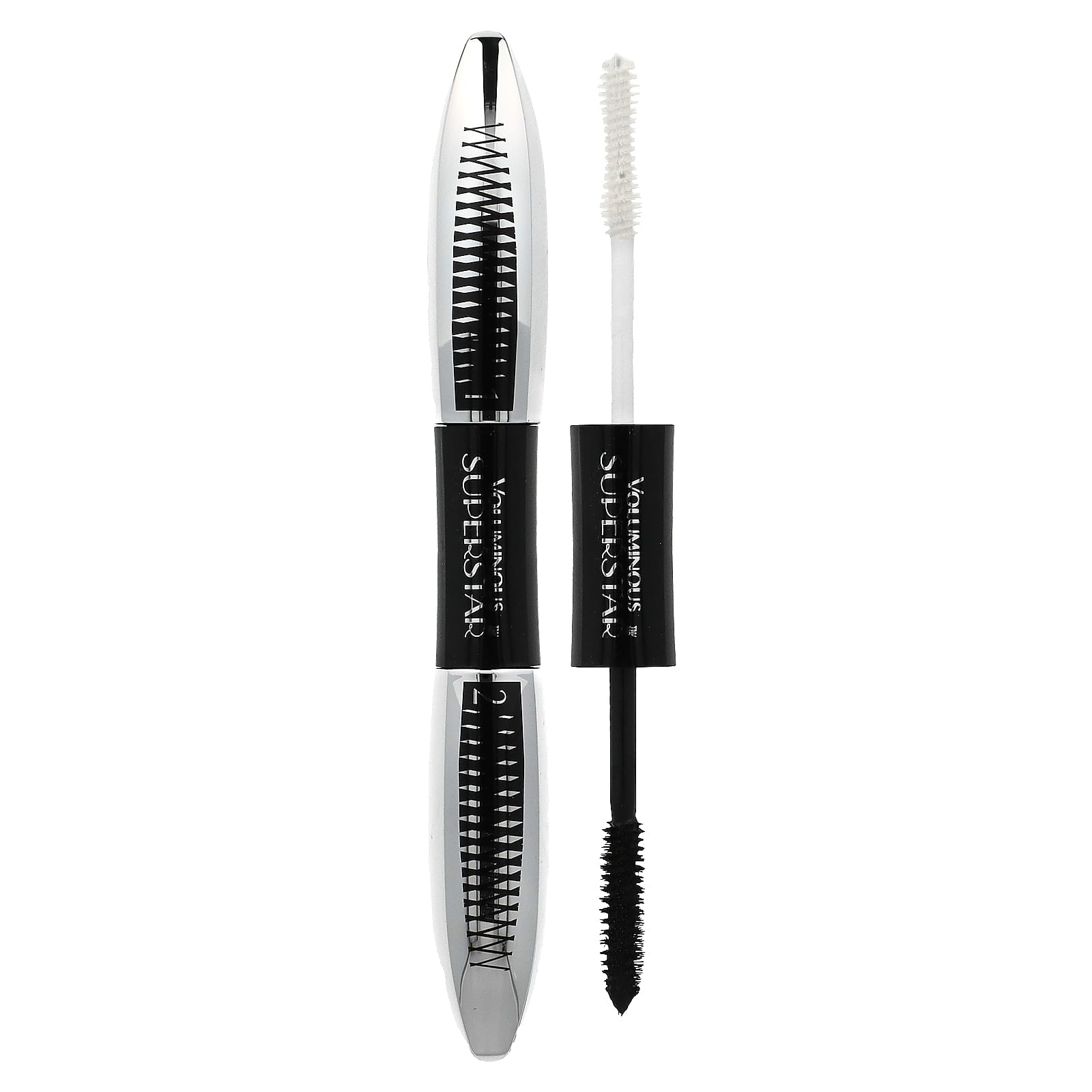 L Oréal, Volluminous Superstar, тушь для ресниц, оттенок 621 Blackest Black, 12,7 мл (0,41 жидких унций) white BeautyGlam