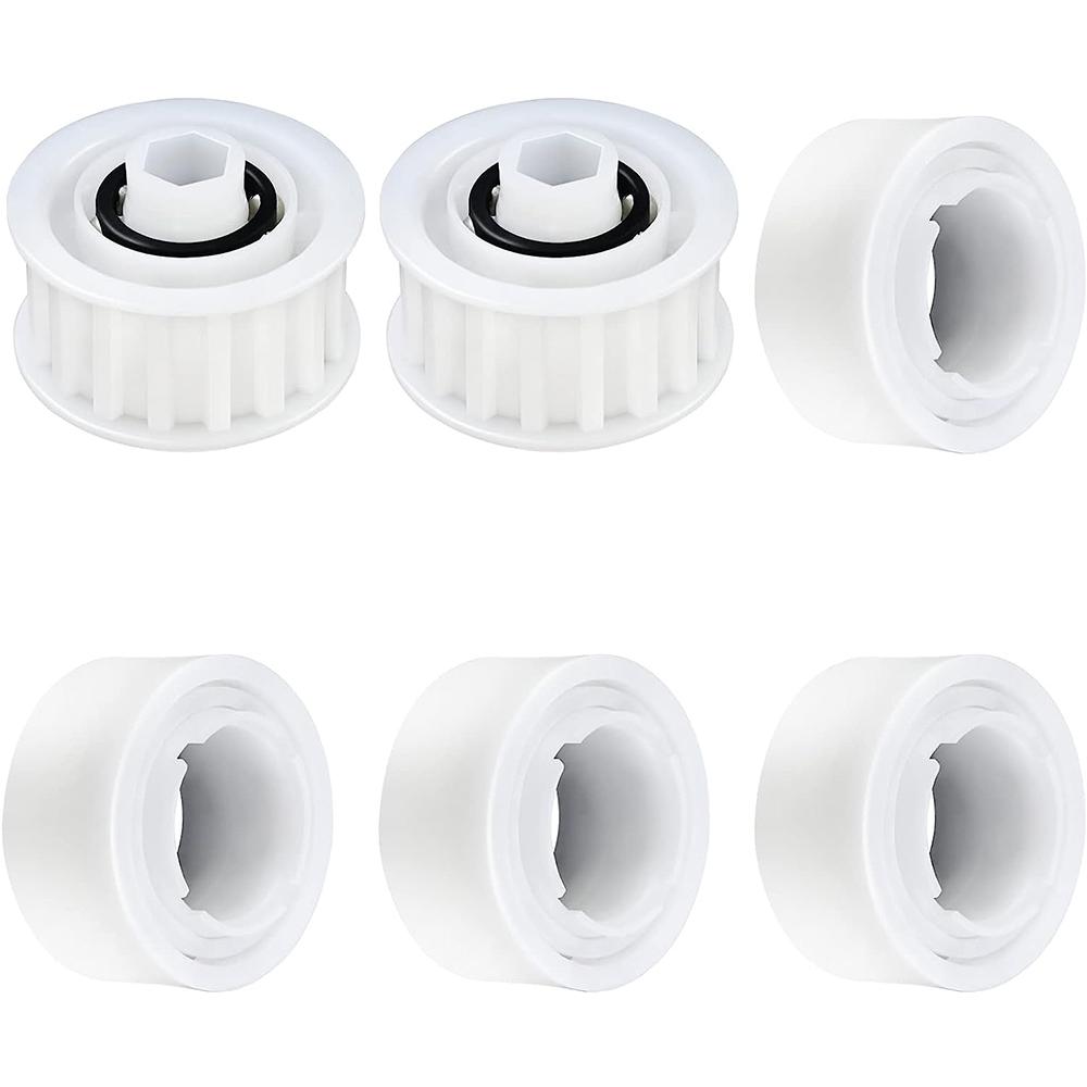 Направляющие колеса 4 шт. с 2 шт. шкивами Запасные части 3884997-R6 white Manufacturers autoparts