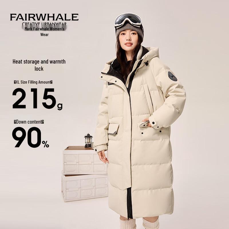 Женский длинный утолщенный пуховик Mark Fairwhale для работы M gray JDST online