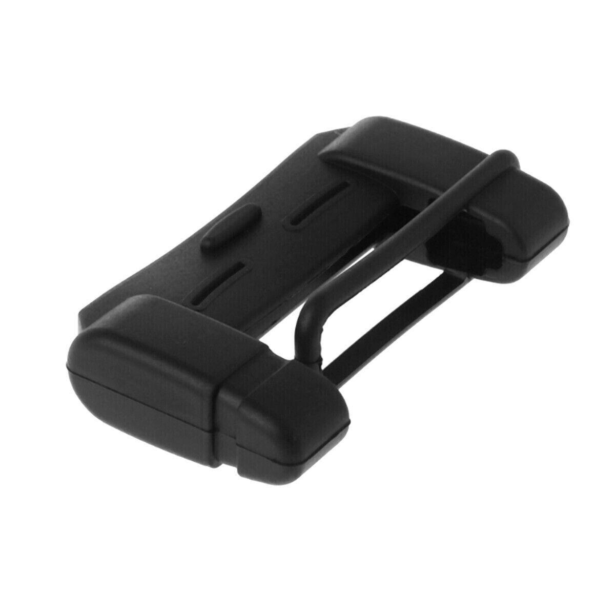 BK Car Seat Belt Buckle Clip Silicone Anti-Scratch Protector Cover Accessories black Oronf02
