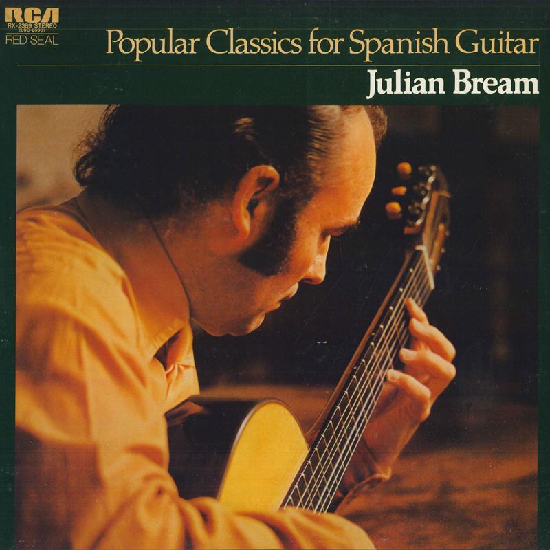 LP Record JULIAN BREAM - The Essence of Spanish Guitar RX2389 RCA Red Seal 1979 Japan Classical Used brown RecordCityJP