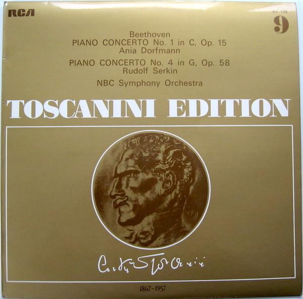 LP Record LUDWIG VAN BEETHOVEN - Piano Concerto No.1 / Piano Concert AT106 RCA 1972 UK Classical Used brown RecordCityJP