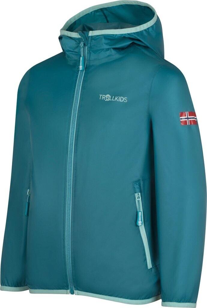 Куртка Trollkids Rainjacket  Trolltunga  teal aqua EU 104 blue Storr.pl