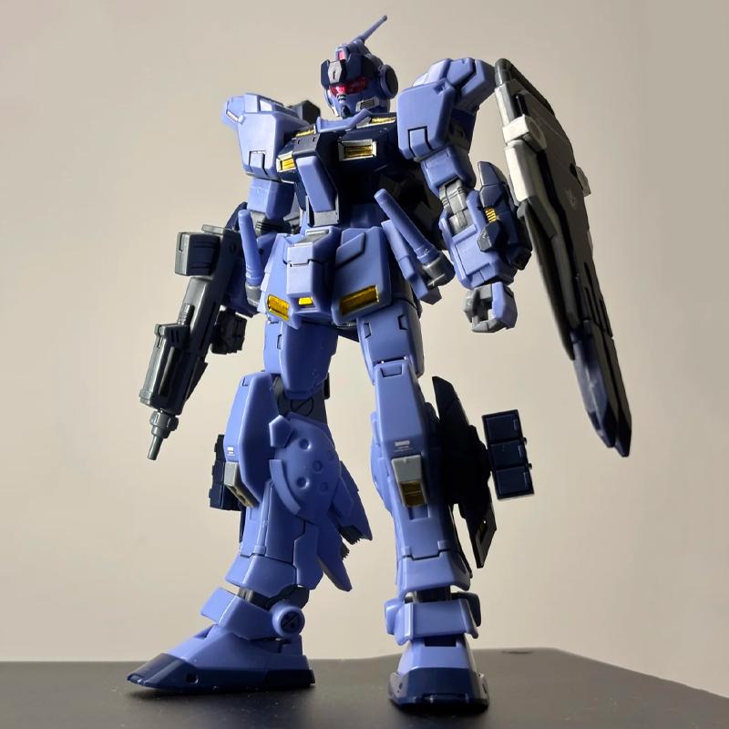 HGUC 1/144 Бледный Всадник Кавалерия Пластиковая Сборная Модель Набор Фигурок Декор для Рабочего Стола Кукла Мальчик Головоломка Игрушка Подарок Коллекционная жёлтый Fashnics