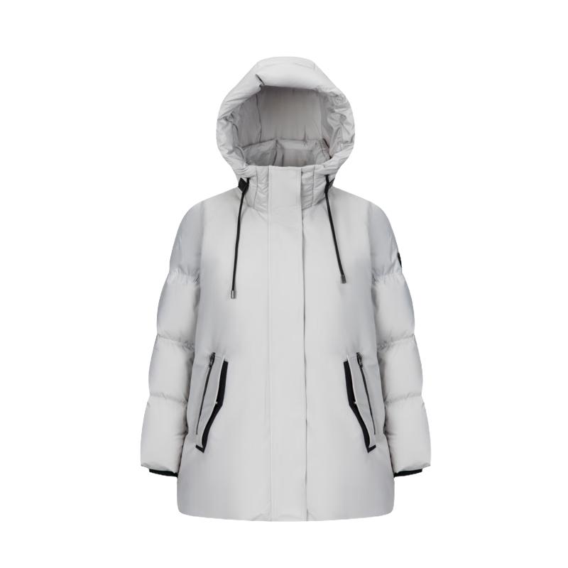 Женский короткий пуховик Ailayou с капюшоном S white JDST online