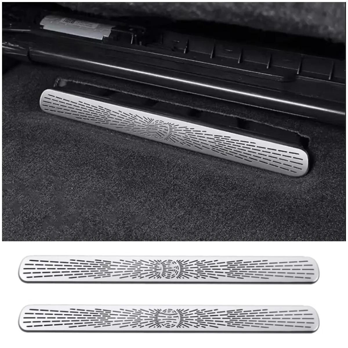 For Mercedes Benz E Class W214 S214 2024 Car Seat Outlet Air Outlet Vent Protect Cover Trim Sticker Car Accessories серебряный Siv jg