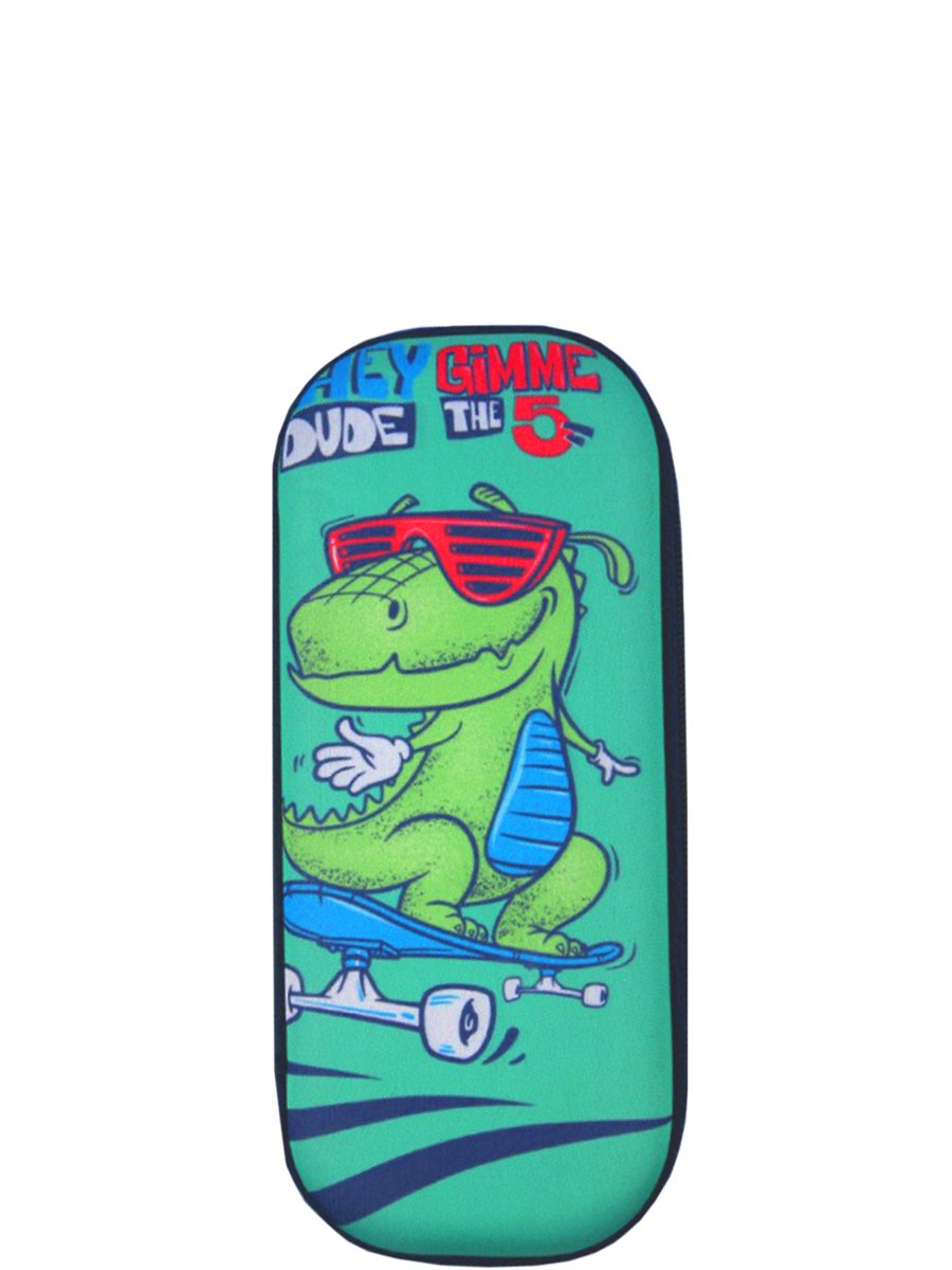 Пенал Multibrand 6128-green dino