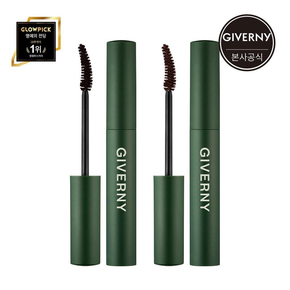 Тушь для ресниц Giverny close fixing 7 г, 01 черный, 1 шт. gray