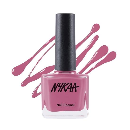 Лак для ногтей Nykaa, матовый финиш, деревенская роза -264, 15 мл pink Vedic India