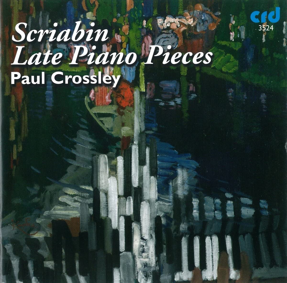 CD PAUL CROSSLEY - Scriabin: Late Piano Pieces  CRD3524 UK Classical Used gray RecordCityJP