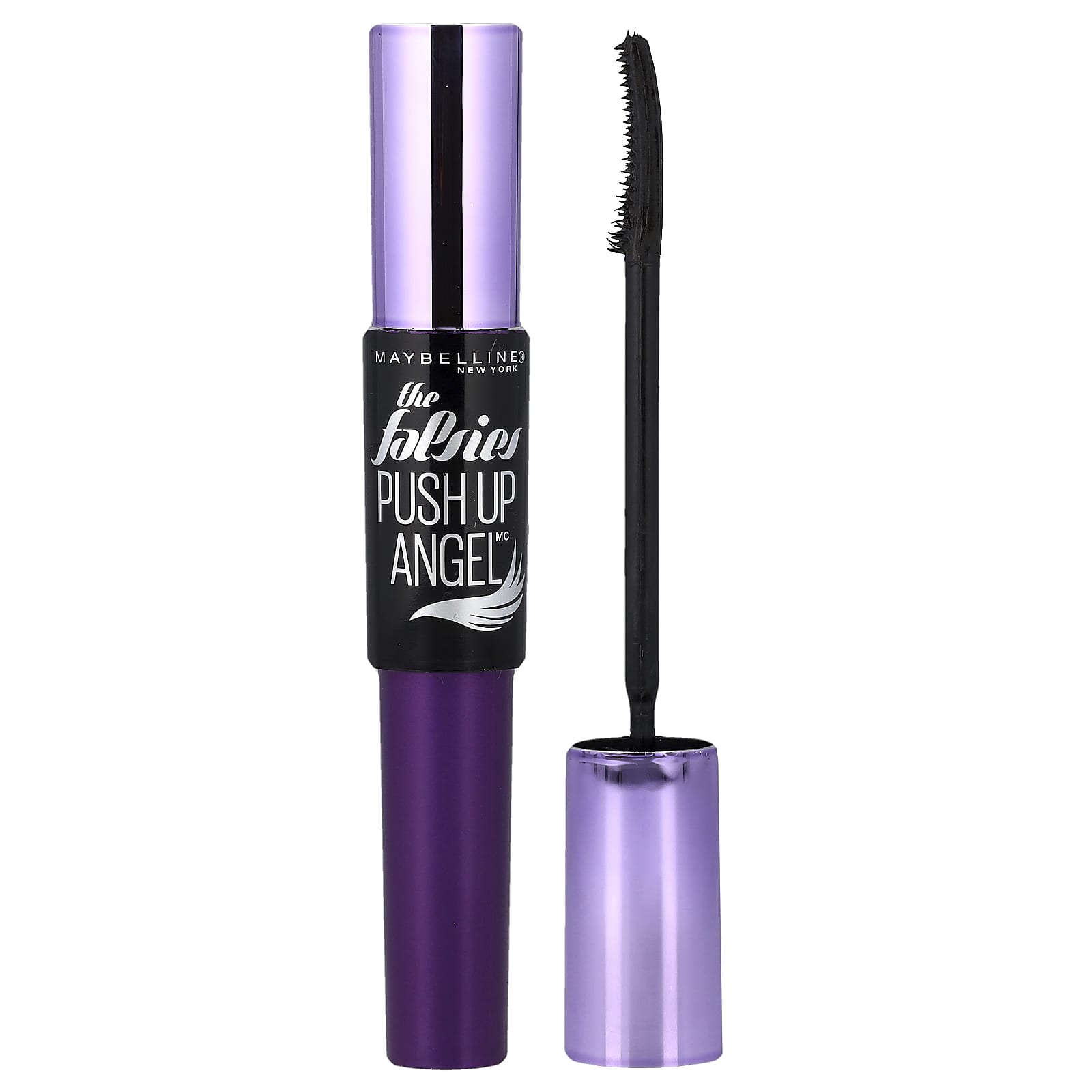 Maybelline, The Falsies™, Push-Up Angel™, Тушь для ресниц, 501 Самый черный черный, 9,8 мл (0,33 жидких унции) black
