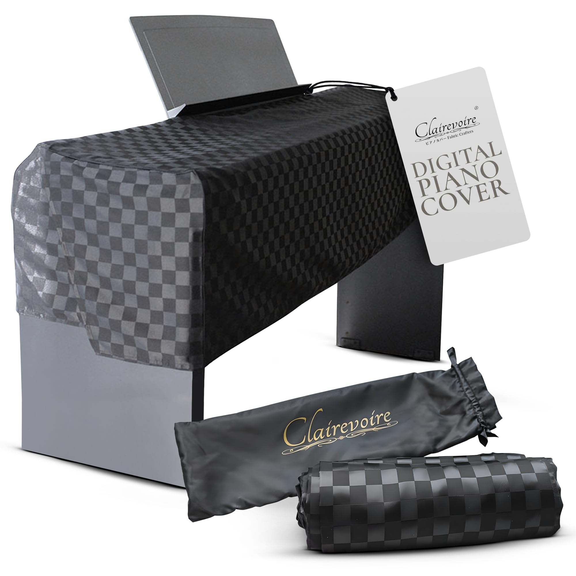 E125 Чехол для цифрового пианино Clairevoire для P225 P223 P145 P143 P125a P125 P115 (Черный Эбони) / / / / / / black J-Tech Direct form NIPPON