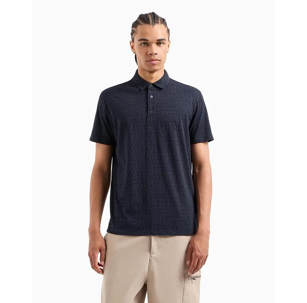 Armani Exchange 6DZFFD-ZJH4Z поло с короткими рукавами EU XS black