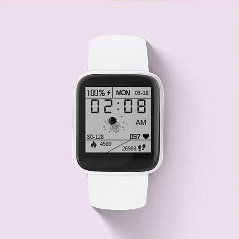 Y68 D20 Macaron Colors Whole Macron Smart Watch 1,44 дюйма Обновленные спортивные смарт-часы Put Po Sleep Fitness Message Reminder 5pcs D20 Macarons gray BWwatchTop