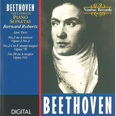CD РОБЕРТС БЕРНАРД (ПИАНИНО); БЕТХОВЕН - Бетховен - Фортепианные сонаты, Том. 2  NI5051 Япония Классический Б/У RecordCityJP