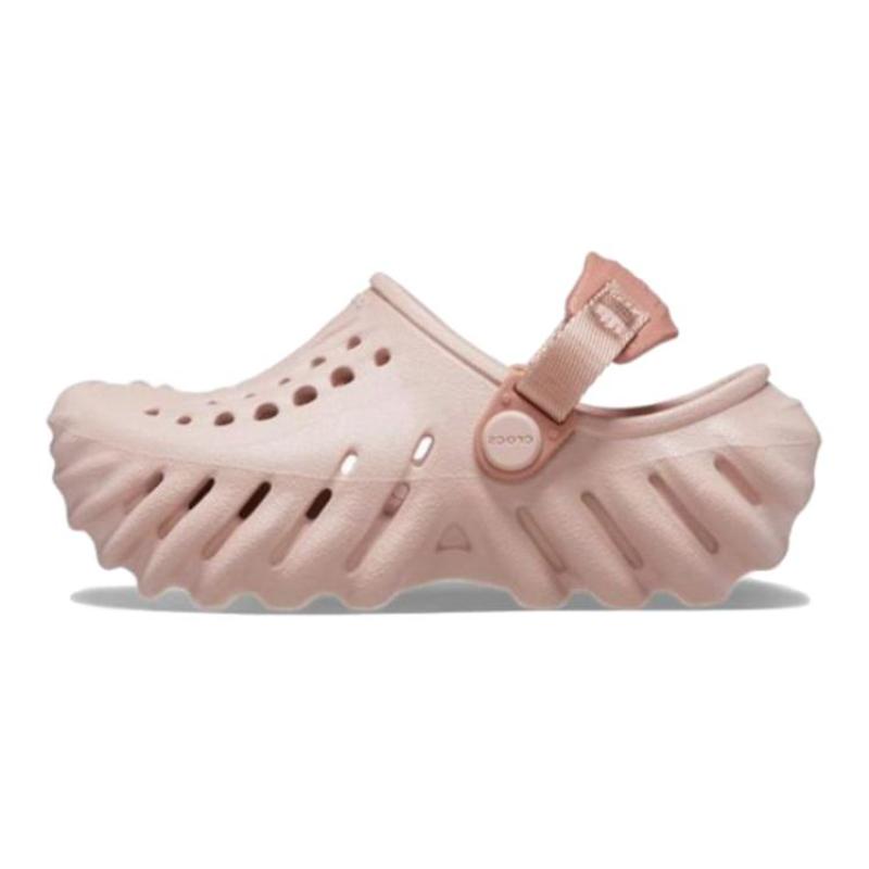 Crocs Удобные и стильные нескользящие амортизирующие сандалии розовые детская модель 25-26 розовый