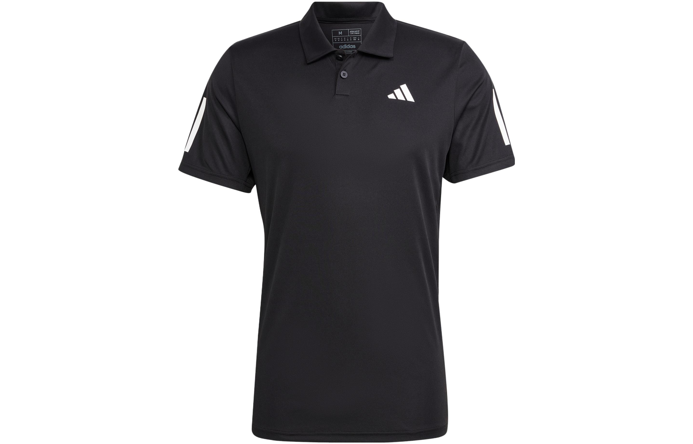 Поло Adidas Tennis Club с 3 полосками IS2294 M black
