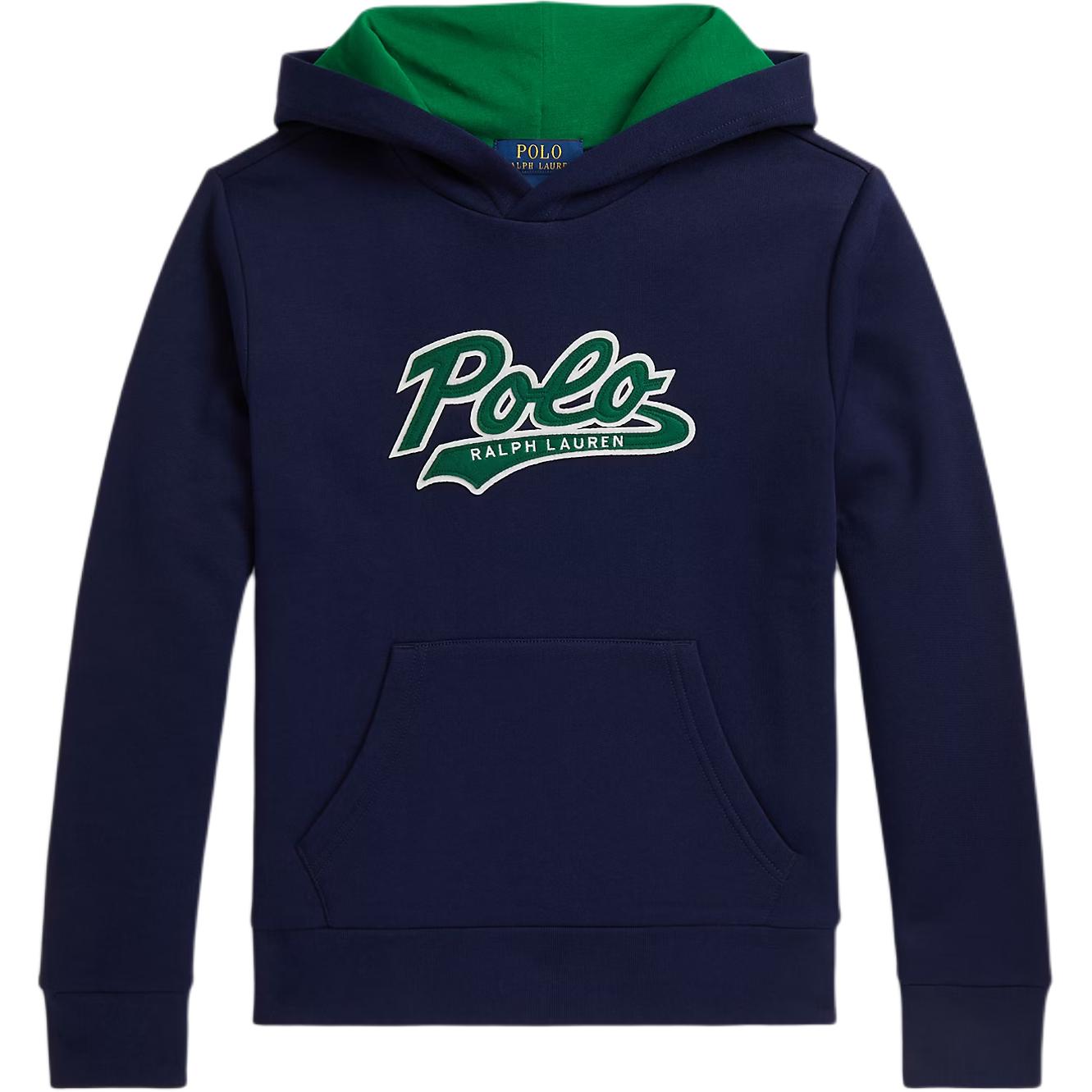 Худи Polo Ralph Lauren с длинным рукавом, хлопок, детское, детские худи 323979467-001 XL black