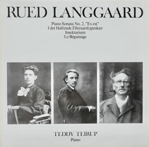 LP Record RUED LANGGAARD / TEDDY TEIRUP - Piano Sonata No. 2 ( Ex Est ), I De PAULA31 Paula 1984 Denmark Classical Used gray RecordCityJP