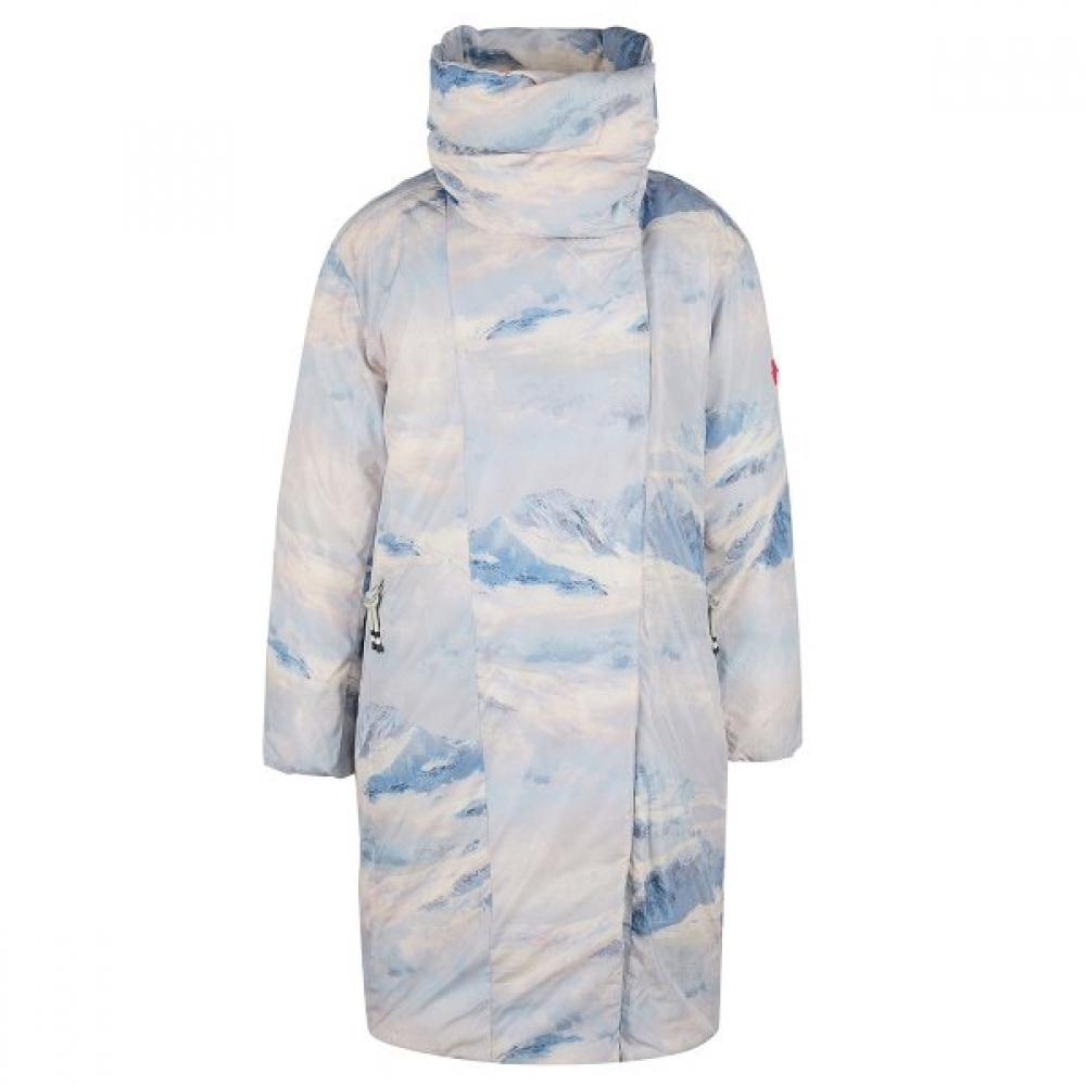 Oilily Пуховик Ow9fajp001 Sky Blue (90)/40(77) white
