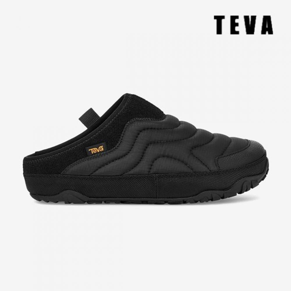 Мужские теплые стеганые мюли-тапочки Teva S Stvu2439582 Blk 220/blacks black